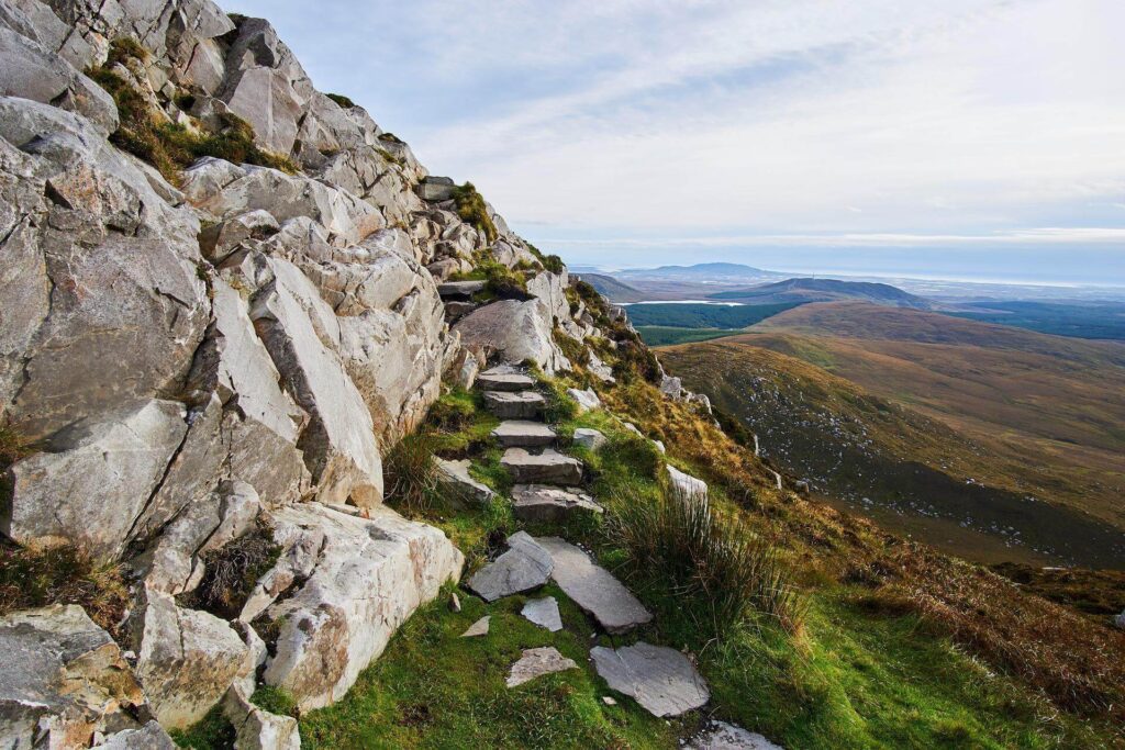 Mountain Path Stairs Ireland