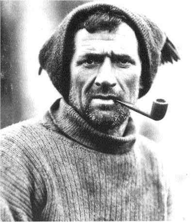Tom Crean portrait. Black and white photo of Irish sailor. Tom Crean: The Inspiring Journey of a Seafarer